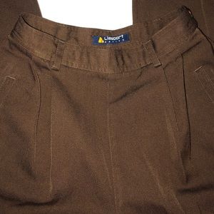 Vintage Liz Sport Brown High Rise Trousers